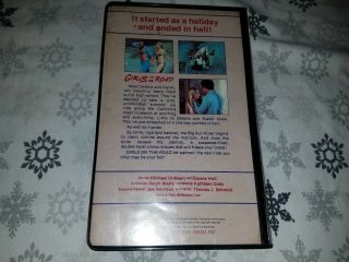 Girls On The Road VHS Clamshell extremely Rare Horror Unicorn Video VHS Tape 2