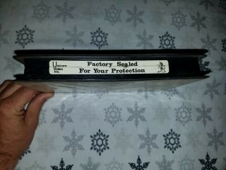 Girls On The Road VHS Clamshell extremely Rare Horror Unicorn Video VHS Tape 4