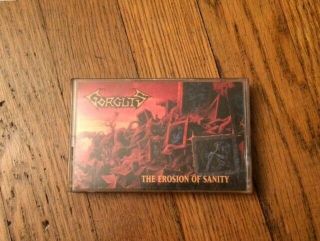Gorguts - The Erosion Of Sanity (1993) Cassette Tape Death Metal Rare