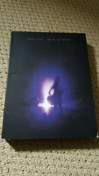 RARE Steven Wilson - Get All You Deserve Deluxe 2x CD DVD Blu - Ray porcupine tree 2