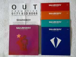 Rare Promo,  Sharkboy - The Valentine Singles,  Box Set Of 4x 7 " Singles 1995