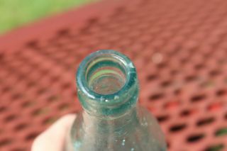 K&K Bottling Co.  Chattanooga Tennessee Embossed Bottle Tenn TN Circle Slug Rare 4