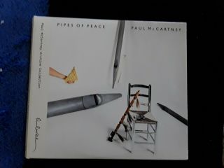 Paul Mccartney Pipes Of Peace Advance Promo 3 Cd Dvd Rare The Beatles Deluxe Oop