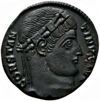 Constantine The Great (331 Ad) Very Rare Follis.  Antioch Iu 2663