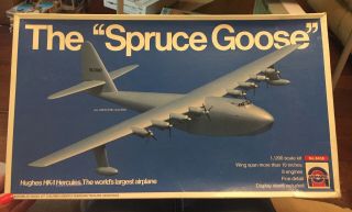 Rare Anmark The Spruce Goose Model Airplane Kit 1/200 Scale Hughes Hk - 1 No.  8458