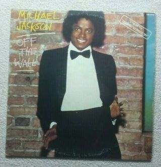 Michael Jackson Off The Wall Lp Album Vinyl Record Cbs 83468 Rare