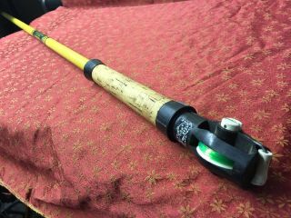 Rare Antique 12 ‘telescoping Fishing Rod With Reel By Sears,  Toledo,  Ohio,  Usa