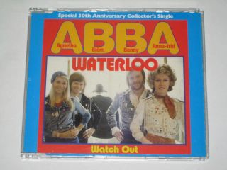 Abba - Waterloo // Special 30th Anniversary Collectors 2 - Track Cd - Single 2004 Rare
