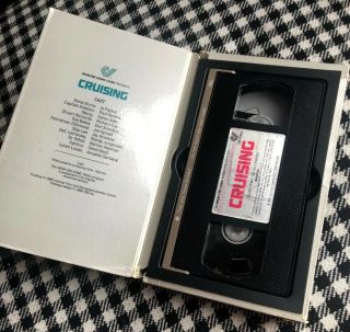 Cruising CBS Video 1980 MGM/CBS BigBox RARE PACINO Friedkin LGBTQ Sleaze Lorimar 2