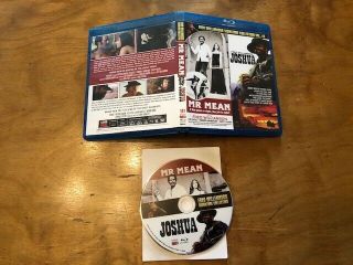 Mr.  Mean & Joshua Blu Ray Code Red 2k Scan Rare Classic Fred Williamson Uncut