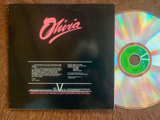 Olivia Newton John Very Rare Disco Vision Laser Vision Laserdisc ABBA 1978 3