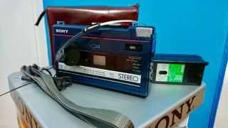Sony Soundabout Wa - 55 Cassette Player,  Very Rare Near Perfect 1982