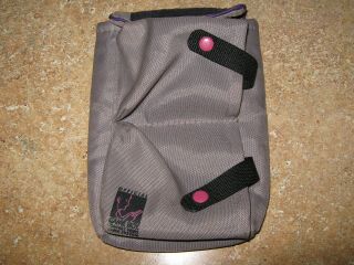 Vintage 1989 Htf Nintendo Game Boy Carrying Case Bag Gray Pink Rare