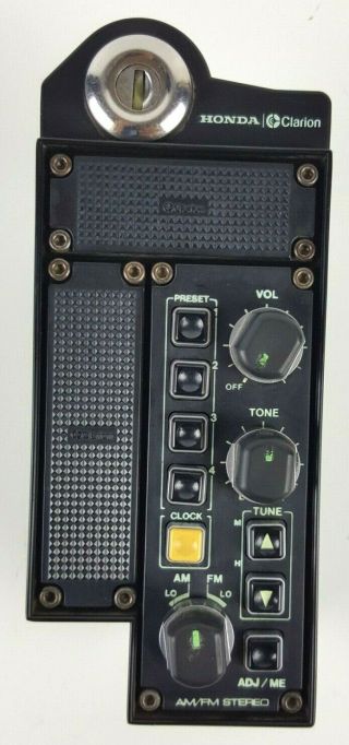 Honda Hondaline Clarion Type Ii Driver Radio Controller Gl1100 Gl650 80s Rare