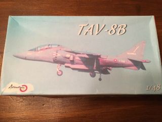 Rare 1:48 Tav - 8b Harrier Resin Conversion Hasegawa Av - 8b Detail