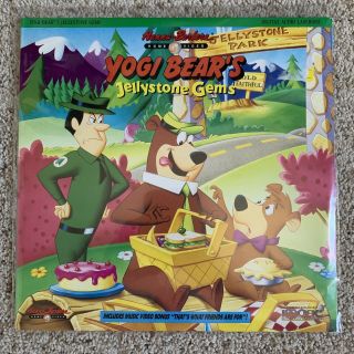 Yogi Bear’s Jellystone Gems Laserdisc - Very Rare Cartoon Animation