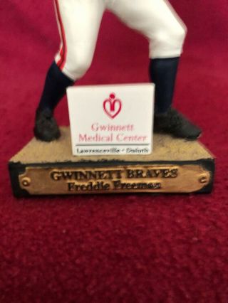 Freddie Freeman Gwinnett Braves Atlanta Bobblehead Statue Rare SGA All - Star 4