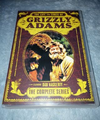 The Life And Times Of Grizzly Adams: The Complete Series Dvd Rare