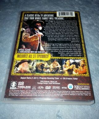 THE LIFE AND TIMES OF GRIZZLY ADAMS: THE COMPLETE SERIES DVD RARE 3
