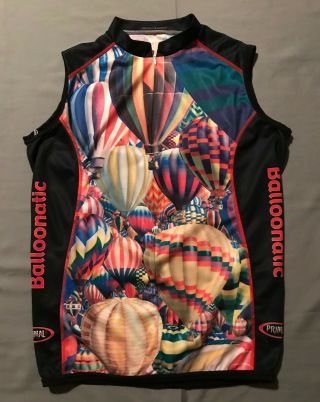 Pre - Owned Primal Wear Womens Sleeveless Cycling Jersey 2006 Balloonatic Rare