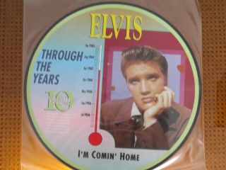 Elvis Presley  Through The Years  Vol.  10 Pict.  Disc Rare Ex