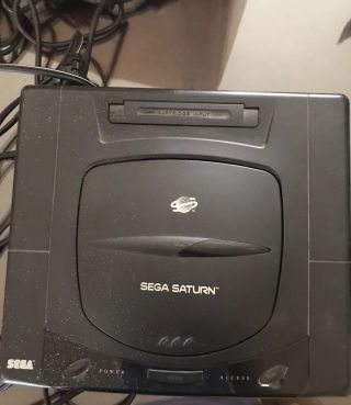 RARE Saturn Sega MK - 80000 Console Video Game System Complete AND 2