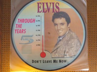 Elvis Presley  Through The Years  Vol.  5 Pict.  Disc Rare Ex