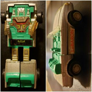 Rare 1984 Select Converters Convertors 1/64 Die - Cast Lebaron Transformers Gobots
