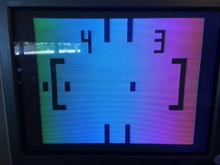 Atari Ultra Pong CIB Model no.  C - 402 (s) Rare complete 6