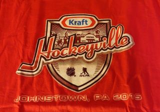 Rare Kraft Hockeyville Johnstown,  Pa Staff Shirt,  Tag Size 2 X - Large