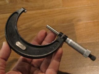 Old/vtg “starrett” No: 436 Outside Micrometer 2” - 3” Antique/rare Machinist Tool
