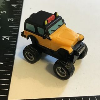 Vtg Galoob Micro Machines Jeep Wrangler Lifted 4x4 Off - Road Vehicle Rare
