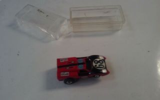G - 25 Vintage Aurora Slot Car Ford Esso 68 In Good Shape And Very Rare.