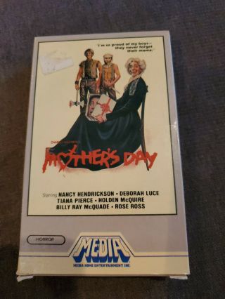 Mothers Day 1980 Betamax Beta Very Rare Horror