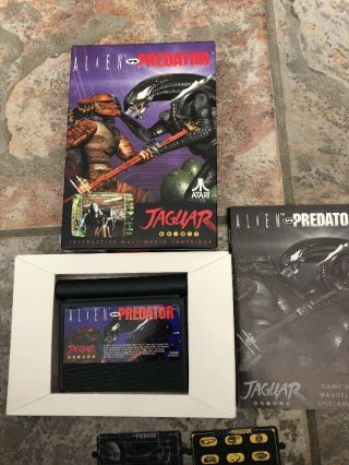 Alien vs.  Predator Atari Jaguar Complete Rare 2