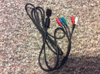 Official Playstation 2 Ps2 Component Cables Very Rare