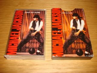 Michael Jackson Leave Me Alone 1989 Cassette Single / Cassingle Slip Mega Rare