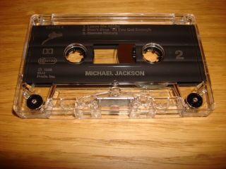 Michael Jackson Leave Me Alone 1989 Cassette Single / Cassingle Slip Mega Rare 8