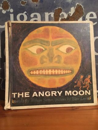 Rare William Sleator " The Angry Moon " 1970 First Edition
