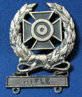 Vietnam War Army Rifle Expert Badge By Meyer Very Rare
