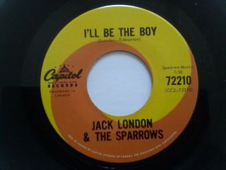 Jack London & The Sparrows Dream On Dreamer RARE orig CANADA ONLY 45 NEAR 2