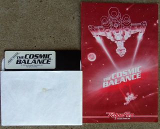 1982 The Cosmic Balance Video Game Strategic Simulations Apple Ll Rare