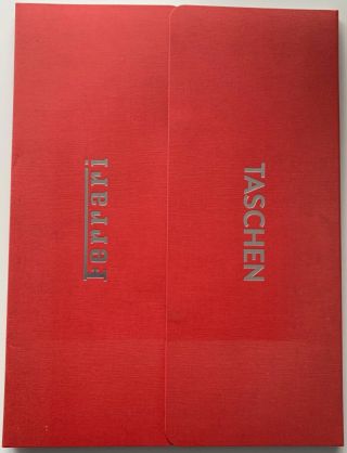 Taschen Presents Ferrari Very Rare Promotional Press Release Book