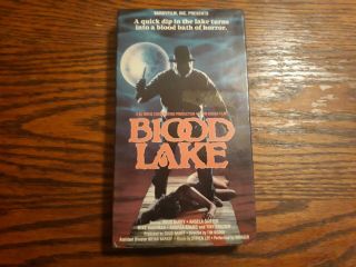 Blood Lake 1988 Vhs Rare