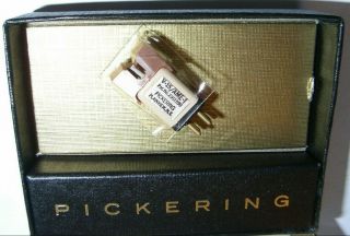 Rare Vintage Nos Pickering V - 15 Ame - 1 Phono Cartridge & Nude Elliptical Stylus