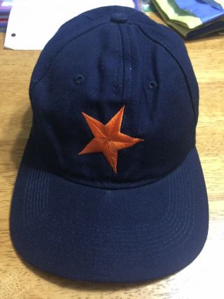 Vintage Rage Against The Machine Hat Cap,  Navy Blue Orange Star,  Snapback - Rare
