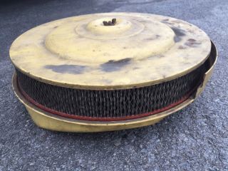 60 Ford Falcon Comet 1 Barrel Air Cleaner Visible Filter Oem Rare