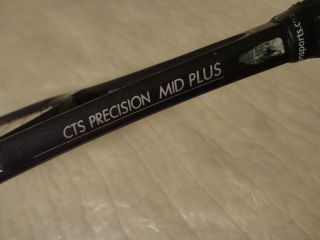 RARE Prince CTS Precision MidPlus Tennis Racket Grip 4 1/2 GD 2