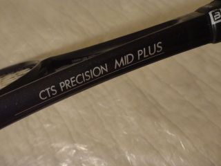 RARE Prince CTS Precision MidPlus Tennis Racket Grip 4 1/2 GD 3