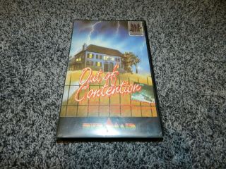 Rare Horror Vhs Tape Out Of Contention / The Victim Pyramid Greek Version